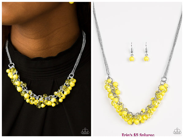 Boulevard Beauty - Yellow Necklace