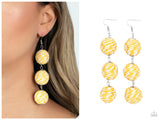 Laguna Lanterns - Yellow Earring
