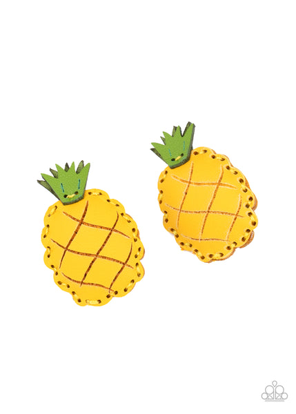 PINEAPPLE Of My Eye - Yellow Hair Clip