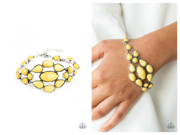 Blooming Prairies - Yellow Bracelet