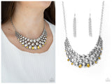Powerhouse Party - Yellow Necklace