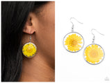 Forever Florals - Yellow Earring