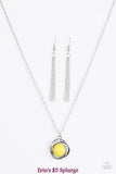 Ripple Effect - Yellow Necklace