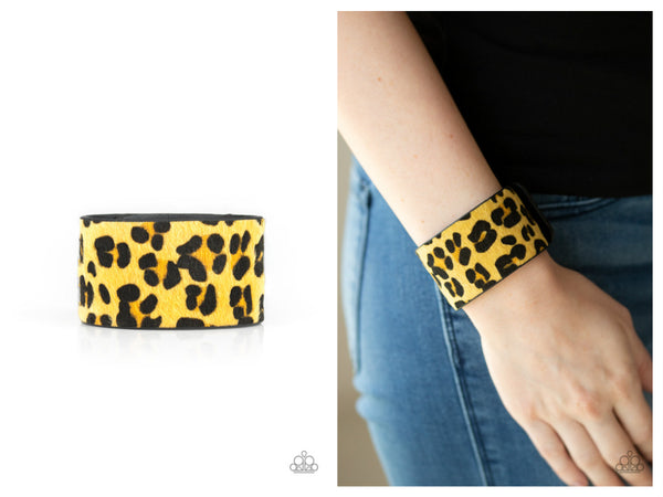 Cheetah Cabana - Yellow Bracelet