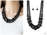 The More The Modest - Black Necklace