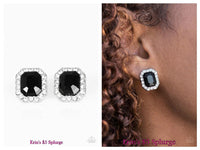 Bride Squad - Black Post Earring