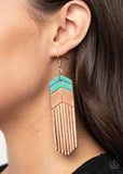 Desert Trails - Blue Earring
