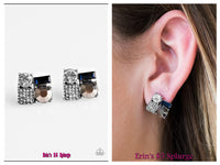 Mixing Business With Sparkle - Multi Post Earring