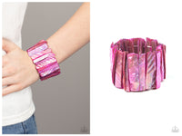 Beach Blast - Pink Bracelet