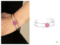 Dial Up The Dazzle - Pink Bracelet