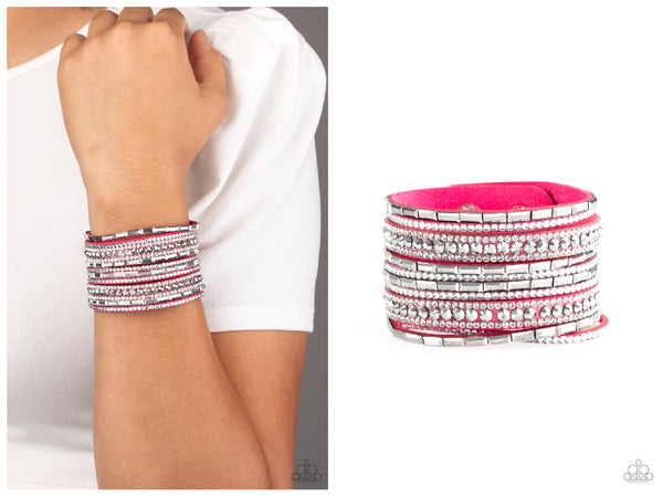 Wham Bam Glam - Pink Bracelet