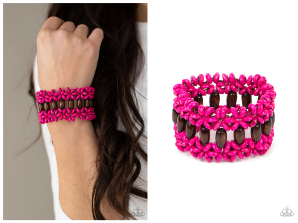 Bali Beach Retreat - Pink Bracelet