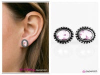 Viva La Glam - Pink Post Earring