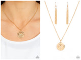 Heart Full of Faith - Gold Necklace