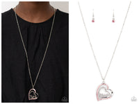 A Mothers Heart - Pink Necklace