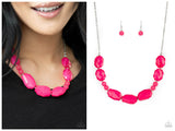 Melrose Melody - Pink Necklace