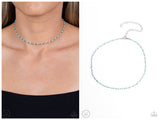 Neon Lights - Blue Choker