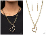 Reimagined Romance - Brass Necklace