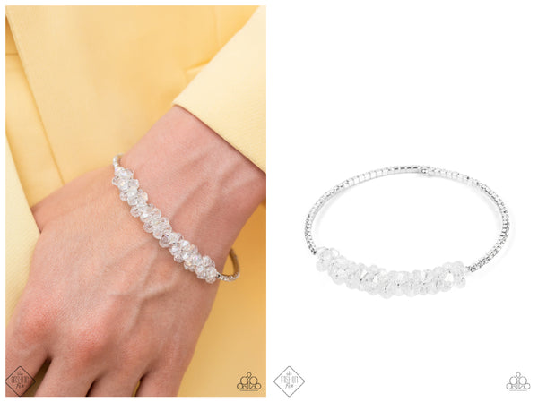 BAUBLY Personality - White Bracelet