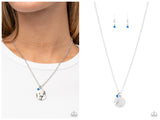 Minimal EFFORTLESS - Blue Necklace