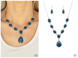 Party Paradise - Blue Necklace