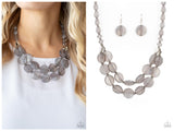 Beach Day Demure - Silver Necklace