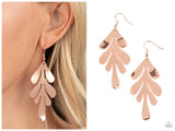 A FROND Farewell - Rose Gold Earring