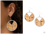 Nod to Nature - Black Earring