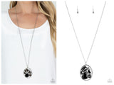 Scandalously Scattered - Black Necklace