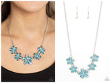 Garden Daydream - Blue Necklace