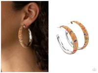 A CORK In The Road - Multi Hoop Earring