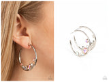 Attractive Allure - Orange Hoop Earring