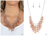 Garden Fairytale - Brown Necklace