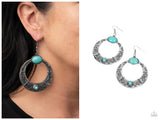 Garden Glyphs - Blue Earring