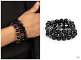 Poshly Packing - Black Bracelet