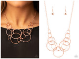 Encircled in Elegance - Copper Necklace