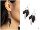 Primal Palette - Black Earring