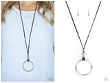 BLING Into Focus - Black Necklace