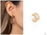 The Way You Make Me WHEEL - Gold Hoop Earring