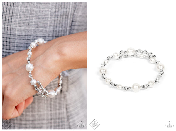 Chicly Celebrity - White Bracelet