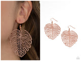 Palm Palmistry - Copper Earring