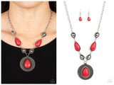 Saguaro Soul Trek - Red Necklace