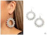 Combustible Couture - White Earring