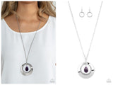 Inner Tranquility - Purple Necklace