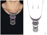 Lunar Enchantment - Pink Necklace