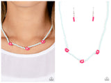 Bewitching Beading - Pink Necklace