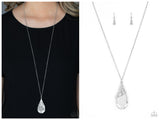 Demandingly Diva - White Necklace