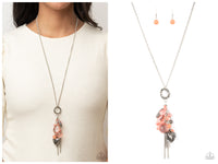 AMOR to Love - Orange Necklace