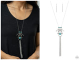 Eco Echoes - Blue Necklace