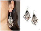 Earthy Etiquette - Black Earring